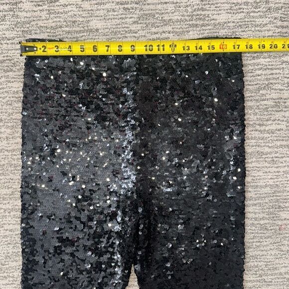 NWT Black Tie Sequins Skinny Pants XXL - Picture 6 of 13